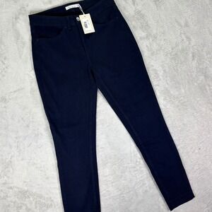 Peter Millar Women's Pants Size 4 Navy Stretch Skinny Ankle Modern Fit NWT